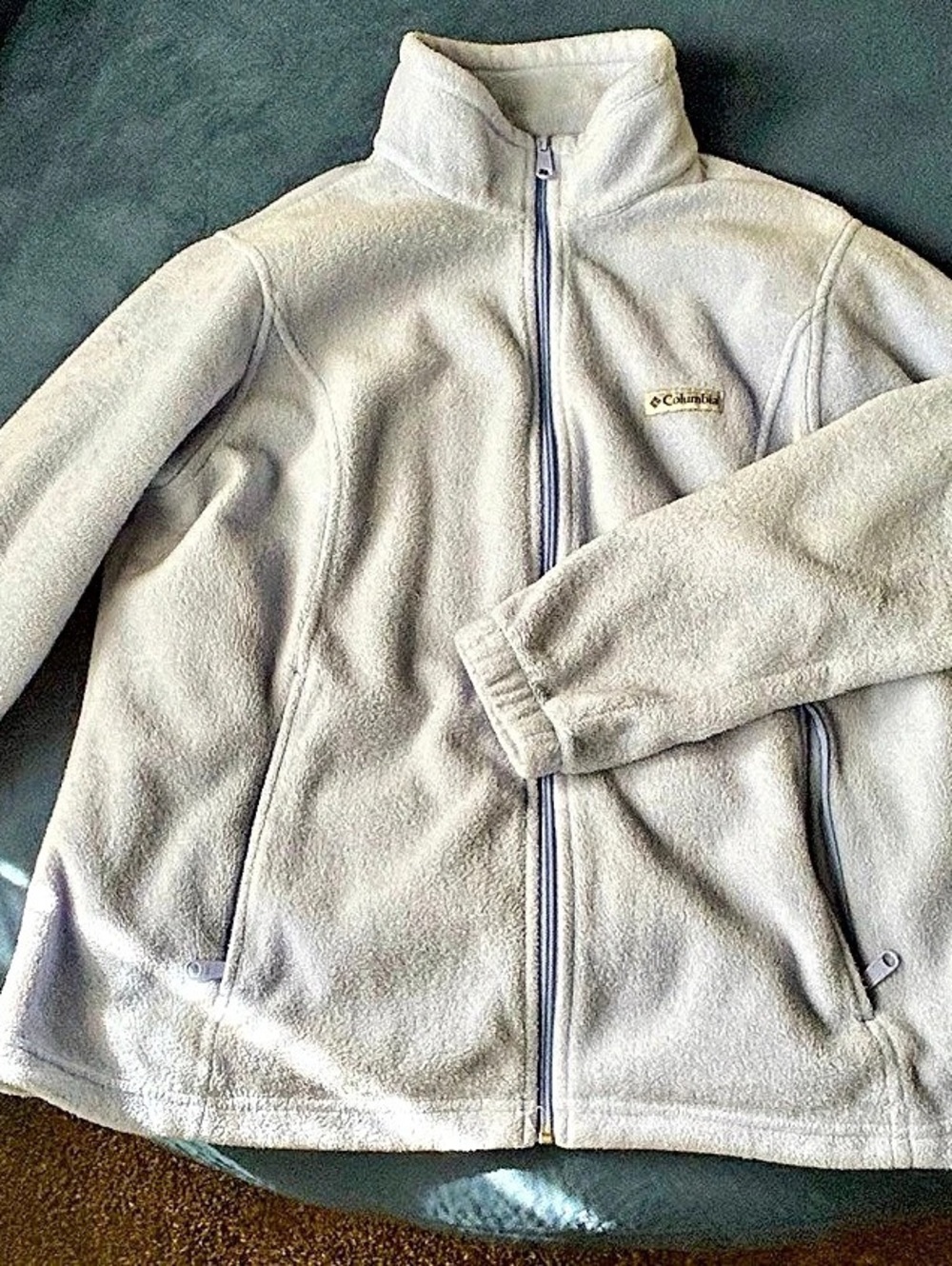 Columbia Benton Springs Full Zip Fleece Jacket Light Blue